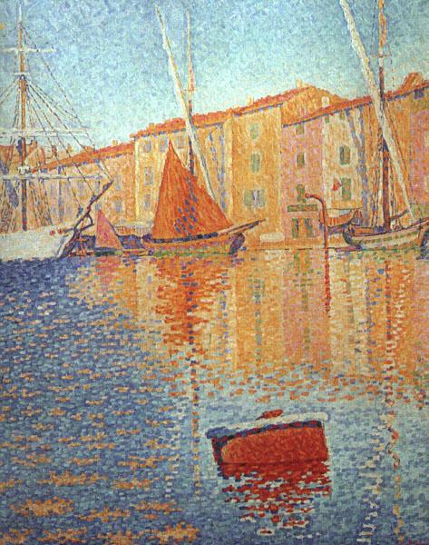 Paul Signac Red Buoy china oil painting image